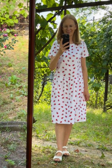 Rochie Lidia - cu cirese
