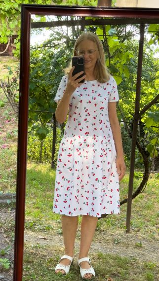 Rochie Lidia - cu cirese