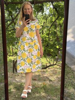 Rochie Lidia - cu lami